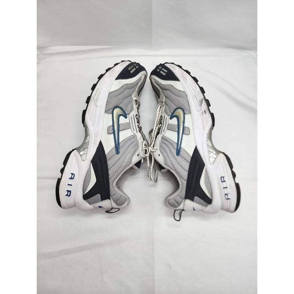 Nike Air Max Running Shoes Gray White Blue Size 9 Men\'s Used main image 7